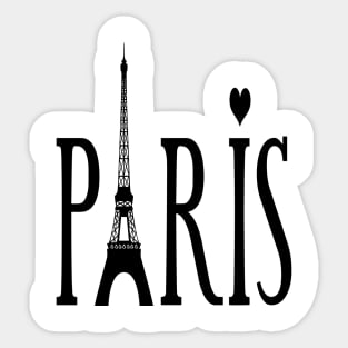 Paris Eiffel Sticker